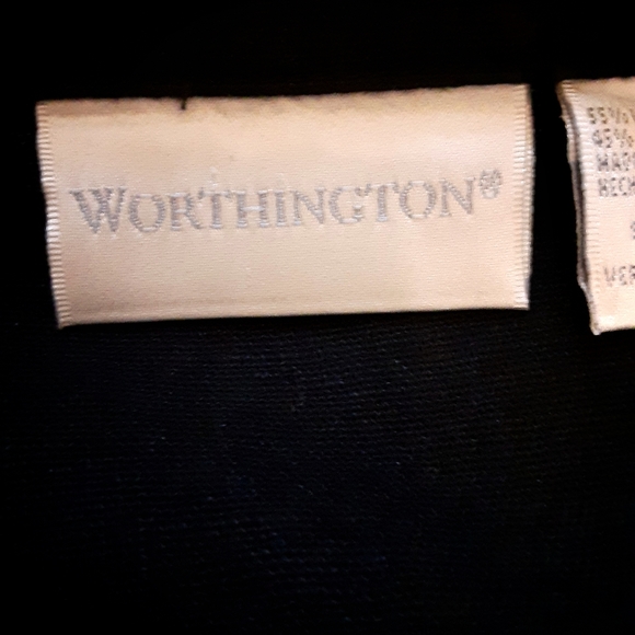 Worthington Linen Dress with Abalone Shell Buttons - Picture 16 of 16